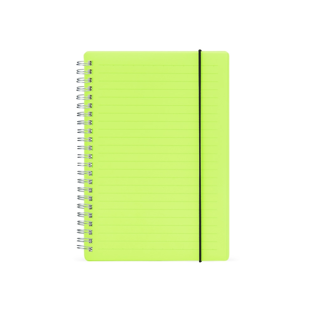 Caderno com Capa Plástica