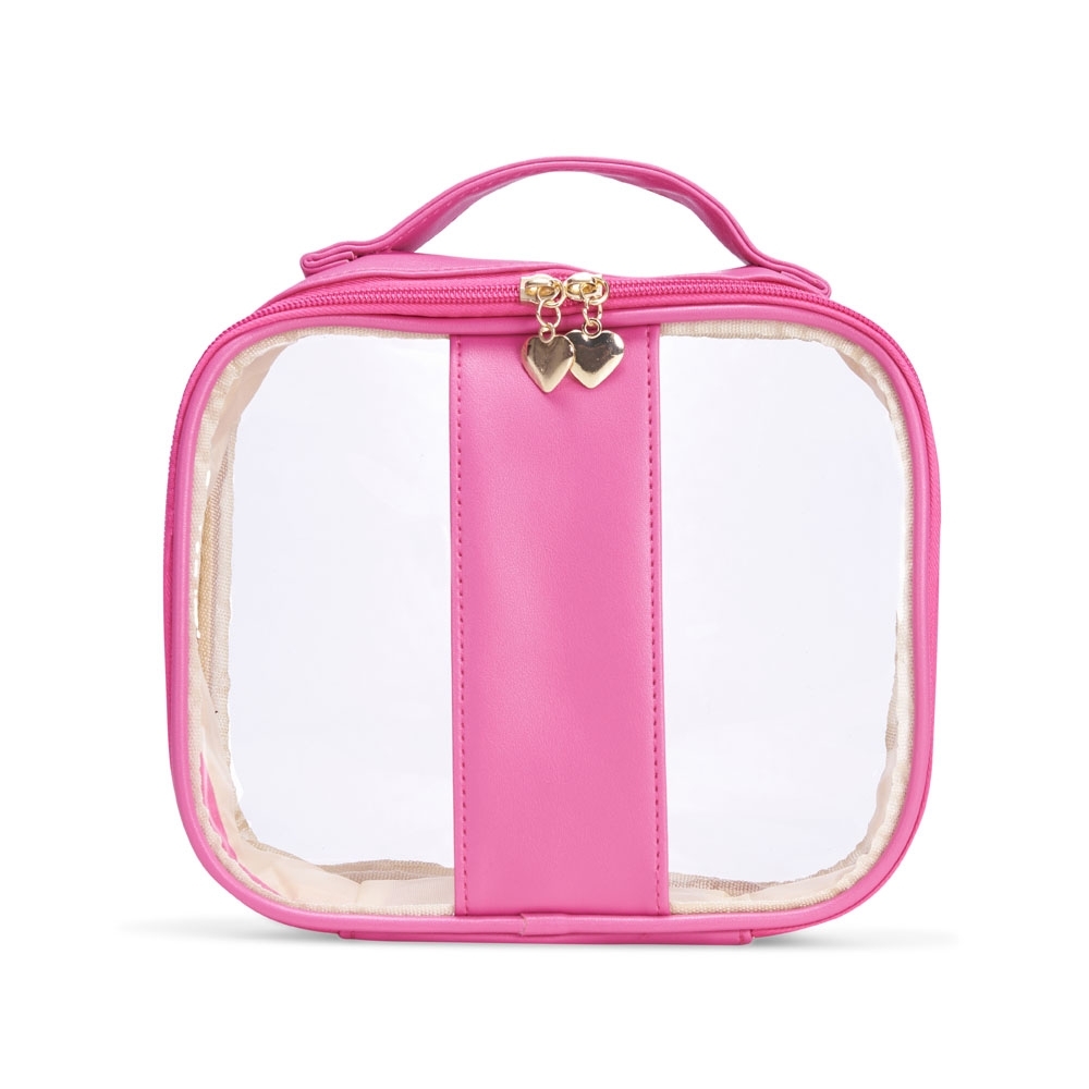 Necessaire em PVC e PU Tam.M