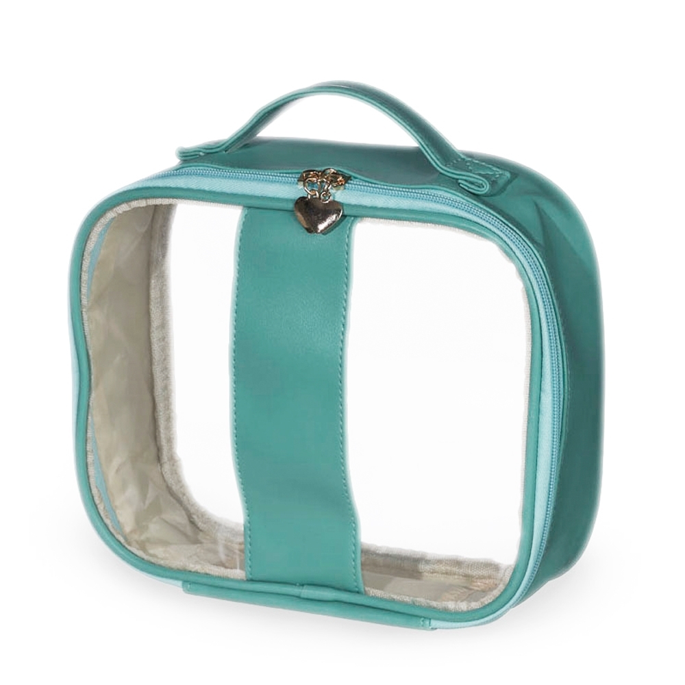 Necessaire em PVC e PU Tam.G
