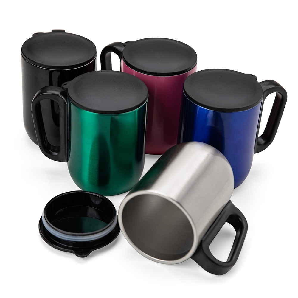 Caneca inox Parede Dupla 230 mL