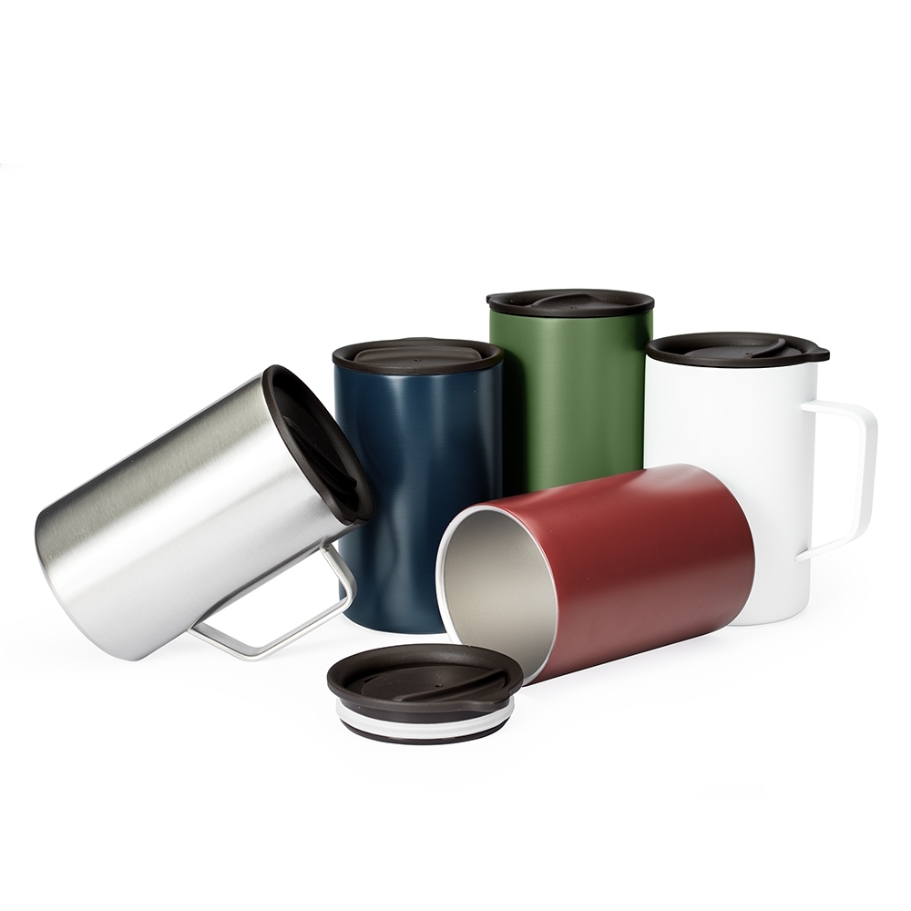 Caneca inox Parede Dupla 350 mL