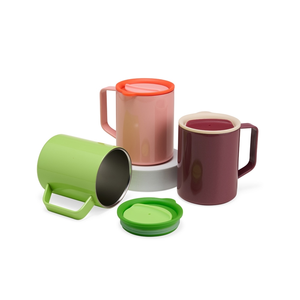 Caneca inox Parede Dupla 270M